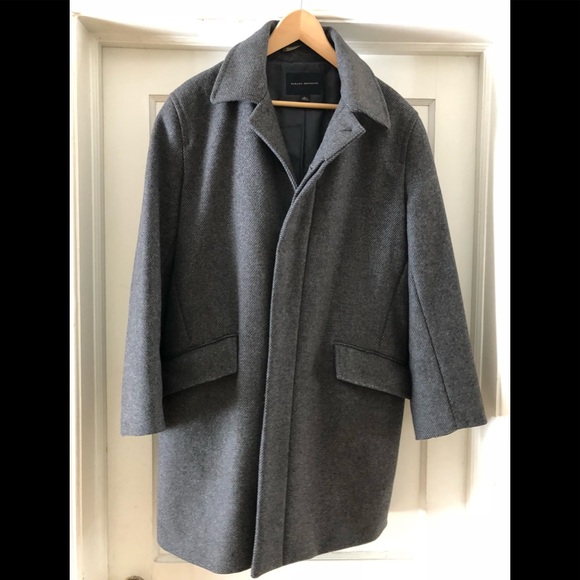 banana republic peacoat mens